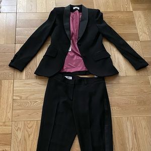 WOMENS BLACK FITTED TUX perfect for weddings, NYE, parties!